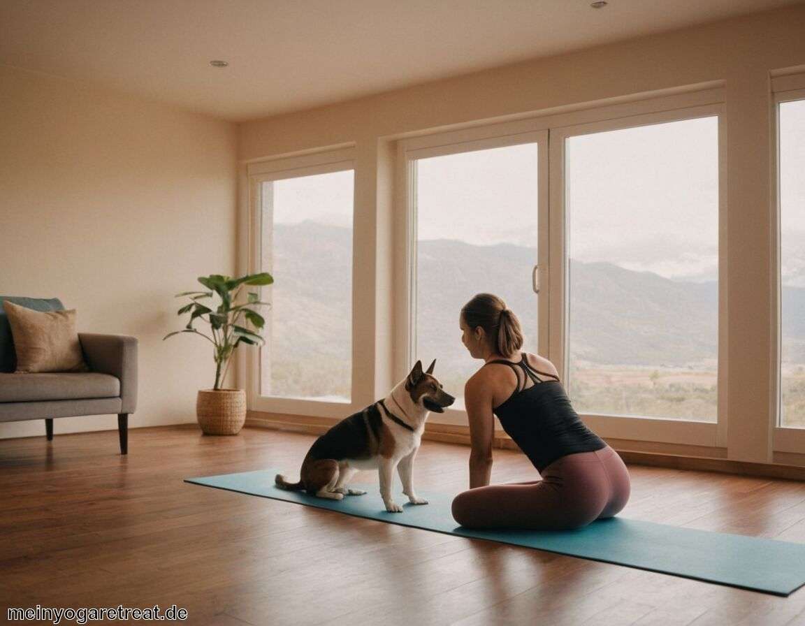 Verbesserung der Bindung durch Aktivität - Doga Yoga - Der neue Hundeyoga Trend