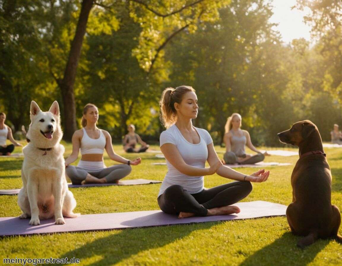 Veranstaltungen und Kurse in Deutschland - Doga Yoga - Der neue Hundeyoga Trend